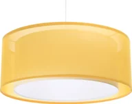 Lampy sufitowe - Lampa wisząca Lumes Żółta designerska lampa wisząca - S436-Estera - miniaturka - grafika 1