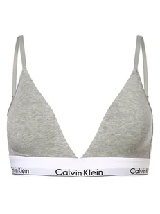 Calvin Klein - Damski biustonosz z wypełnieniem, szary - Biustonosze - miniaturka - grafika 1