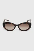 Okulary przeciwsłoneczne - Gucci okulary przeciwsłoneczne damskie GG1553S - miniaturka - grafika 1