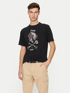 Koszulki męskie - REPLAY T-Shirt M6954 .000.23740P Czarny Regular Fit - miniaturka - grafika 1