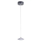 Lampy sufitowe - Milagro Lampa wisząca zwis Ellipse 1x5W LED chrom 411 - miniaturka - grafika 1