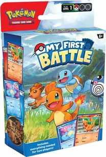 Pokemon TCG, Karty My First Battle Charmander/Squirtle - Gry karciane - miniaturka - grafika 1