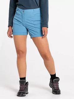 Spodnie sportowe damskie - Dare 2b Szorty funkcyjne "Melodic II" w kolorze błękitnym - grafika 1