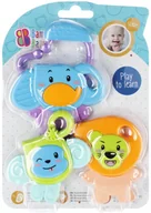 Grzechotki dla dzieci - Grzechotka Safari 4w1 BAM BAM - miniaturka - grafika 1