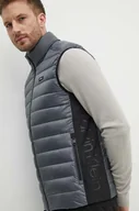 Kamizelki męskie - Calvin Klein bezrękawnik męski kolor szary przejściowy - miniaturka - grafika 1