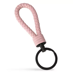 Serasar | Męski Kkórzany Brelok Skórzany Brelok Damski [Strong] - Różowy 16Cm - Akcesoria motoryzacyjne - miniaturka - grafika 1