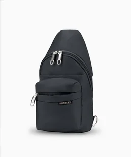 PUCCINI Plecak na jedno ramię Sling Bag - czarny - Plecaki - miniaturka - grafika 1