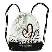 Plecaki - Plecak worek PEACE & LOVE - ANEKKE 38484-004 - miniaturka - grafika 1