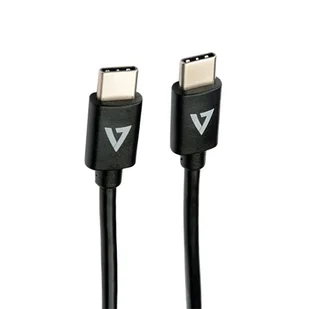 V7 V7USB2C-1M kabel USB USB 2.0 USB C Czarny V7USB2C-1M - Kable komputerowe i do monitorów - miniaturka - grafika 1