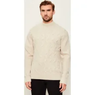 Swetry męskie - Napapijri Wełniany półgolf D-NINO T 176 | Relaxed fit - miniaturka - grafika 1