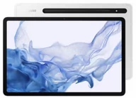 Tablety - Samsung Galaxy Tab S8 X706 10.5 5G 8GB RAM 128GB srebrny - miniaturka - grafika 1