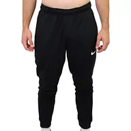 Spodenki męskie - Nike męskie spodnie M NK DRY PANT TAPER FLEECE Sport Trousers, Black/(White), L - miniaturka - grafika 1