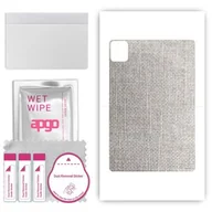 Akcesoria do tabletów i e-booków - folia naklejka skórka strukturalna na TYŁ do Blackview Tab 70 WiFi - Tkanina Denim Szary - apgo SKINS - miniaturka - grafika 1