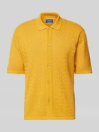 Koszule męskie - Koszula casualowa o kroju regular fit z kołnierzykiem polo model ‘TYLER’ - miniaturka - grafika 1