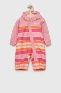 Columbia kombinezon niemowlęcy Critter Jitters II Rain Suit kolor różowy - Kombinezony dla dzieci - miniaturka - grafika 1