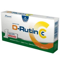 Witaminy i minerały - D-Rutin CC, 30 kapsułek - miniaturka - grafika 1