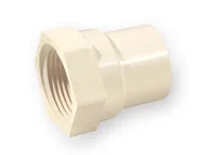 Akcesoria grzewcze - Złączka nakrętna z uszczelką KW/GW PVC-C 1" - miniaturka - grafika 1