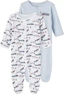 Name It Chłopięce śpioszki dla niemowląt i małych dzieci, Wrzos, 98 cm - Piżamy chłopięce - miniaturka - grafika 1