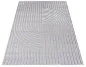 Dywany - Szary stylowy dywan z włeny synetetycznej P7-W80 - miniaturka - grafika 1