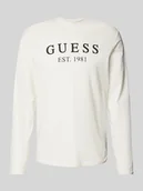 Piżamy męskie - Bluzka z długim rękawem i nadrukiem z logo - miniaturka - grafika 1