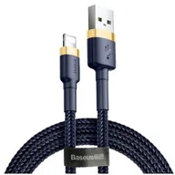 Kable USB - Baseus Kabel cafule CALKLF-CV3 USB Lightning 2m kolor granatowy - miniaturka - grafika 1