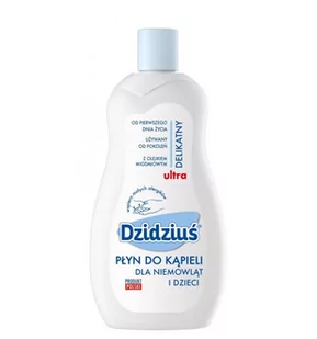 Pollena Dzidziuś Hipoalergiczny Płyn Do Kąpieli Z Olejkiem Migdałowym 500Ml - Kosmetyki kąpielowe dla dzieci - miniaturka - grafika 1