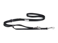 Smycze dla psów - Amiplay Samba Smycz regulowana 7in1 XL 1-2m x 2,5cm czarna - miniaturka - grafika 1