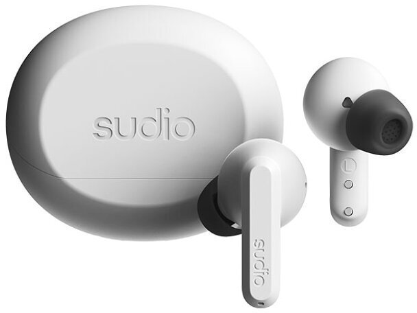 Sudio Earbuds A3 Pro Bluetooth In-ear Microphone Fog White Noise canceling Wireless A3PROWHT