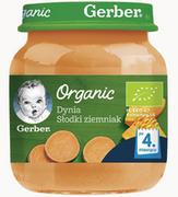 Desery dla dzieci - GERBER ORGANIC Dynia/Słodki ziemniak po 4 m-cu 125 g - miniaturka - grafika 1