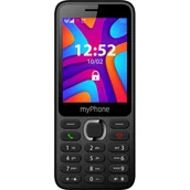 Telefony komórkowe - myPhone C1 LTE 64MB/128MB Dual Sim Czarny - miniaturka - grafika 1