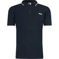 Koszulki dla chłopców - BOSS Kidswear Polo Regular Fit - miniaturka - grafika 1