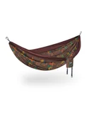 Hamaki - Hamak turystyczny ENO DoubleNest Print Hammock - tropic/merlot - miniaturka - grafika 1