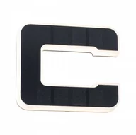 Lampy ogrodowe - Paulmann Outdoor Solar kinkiet zewnętrzny 1x0,2W z literą c solarny czarny 94652 - miniaturka - grafika 1