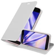 Etui i futerały do telefonów - Pokrowiec Ochronny Do Samsung Galaxy J3 2017 Etui w CLASSY SREBRNY Case Obudowa Ochronny Cover Cadorabo - miniaturka - grafika 1