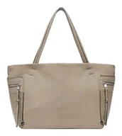Torebki damskie - Liebeskind Berlin damska L Hera Sheep Natural Shopper, Stone, Stone - miniaturka - grafika 1