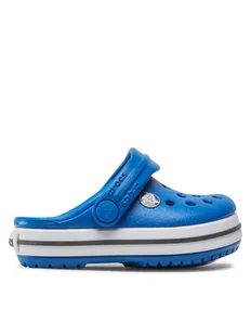 Crocs Klapki Crocband Clog T 207005 Niebieski - Buty dla chłopców - miniaturka - grafika 1