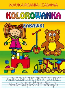 Literat Kolorowanka Zabawki Beata Guzowska - Kolorowanki, wyklejanki - miniaturka - grafika 1