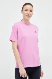 Koszulki sportowe damskie - Marmot t-shirt damski kolor fioletowy - grafika 1