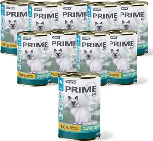 PUPIL Prime Karma mokra dla kota PUPIL Prime bogata w łososia z pstrągiem 10 x 400 g - Mokra karma dla kotów - miniaturka - grafika 1