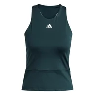 Koszulki sportowe damskie - Damski podkoszulek adidas Tennis Climacool Mid-Length Y-Tank Top L - miniaturka - grafika 1