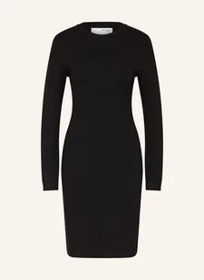 Selected Femme Sukienka Z Dzianiny schwarz - Sukienki - miniaturka - grafika 1