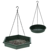 Karmniki dla ptaków - Karmnik wiszący dla ptaków z poidłem 2 w 1 - miniaturka - grafika 1