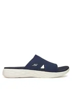 Klapki i japonki damskie - Skechers Klapki On-The-Go 600-Oceanside 140003/NVY Granatowy - miniaturka - grafika 1