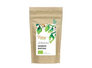 Batom Herbata Zielona Matcha w Proszku BIO 100g - - Herbata - miniaturka - grafika 1