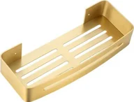 Półki łazienkowe - Delvant DELVANT PÓŁKA ŁAZIENKOWA METALOWA ZŁOTA - miniaturka - grafika 1