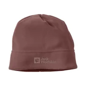 Czapki męskie - Czapka polarowa Jack Wolfskin REAL STUFF BEANIE mineral red - ONE SIZE - miniaturka - grafika 1