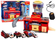 Samochody i pojazdy dla dzieci - DLA DZIECI BAZA STRAŻ POŻARNA POJAZDY 6 SZT - miniaturka - grafika 1