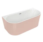 Wanny - Polimat Sola Wanna wolnostojąca przyścienna 160x75 cm różowa 00174 - miniaturka - grafika 1