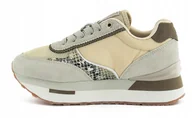Buty sportowe damskie - Big Star Snakersy Damskie Sportowe Ll274364 Beż 39 - miniaturka - grafika 1