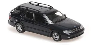 Saab 9-5 Break 1999 Dark Blue Metallic 1:43 Minichamps 940170810 - Samochody i pojazdy dla dzieci - miniaturka - grafika 1